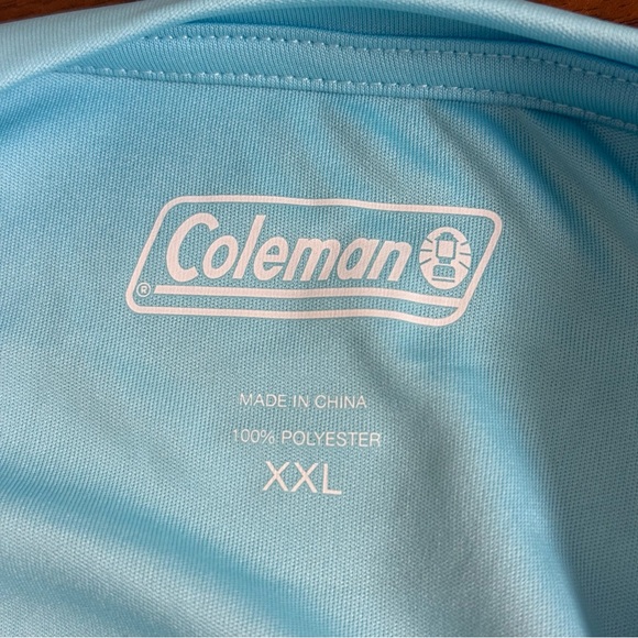 NWT Coleman XX-Large Long Sleeve Graphic Tee “Take A Hike” | Blue Topaz - Picture 6 of 10
